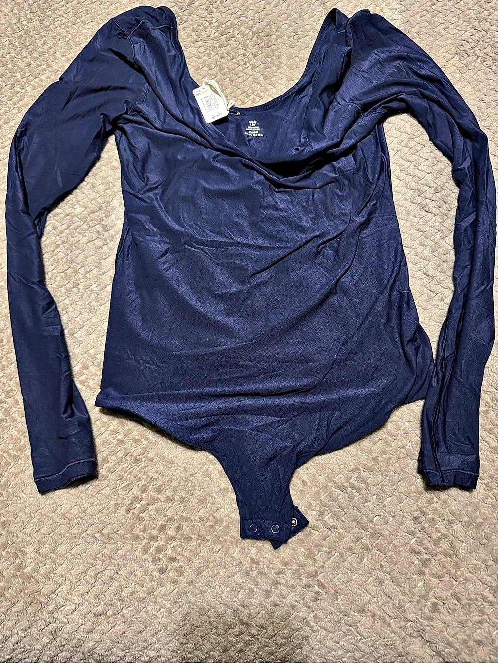 Aerie Smoothez Bodysuit Blue Large